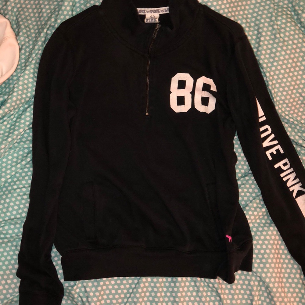 PINK half zip